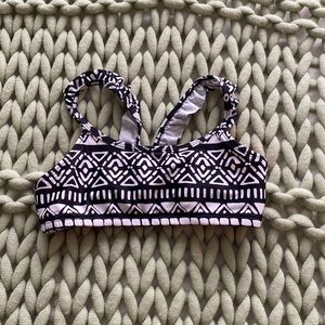 Justice kids bikini top size 12